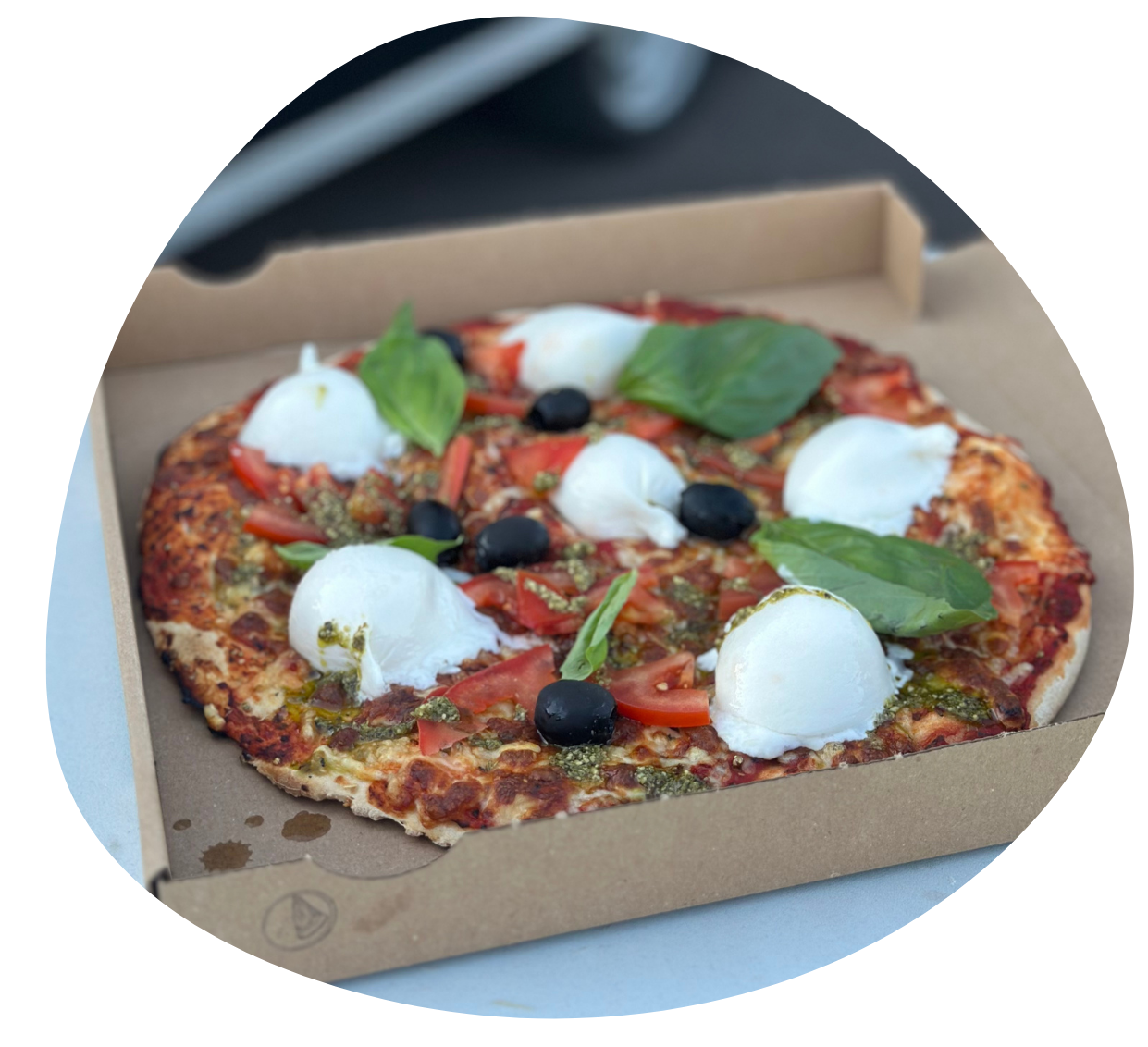 Pizza Pizza savoureuse de Croc Happy
